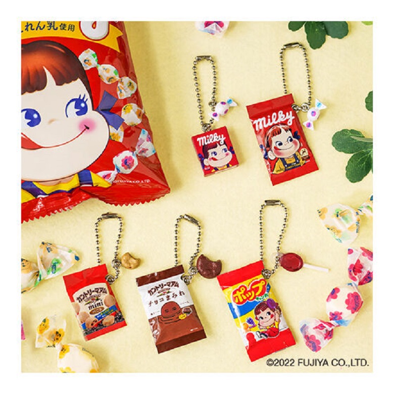 不二家　お菓子マスコットチャーム２